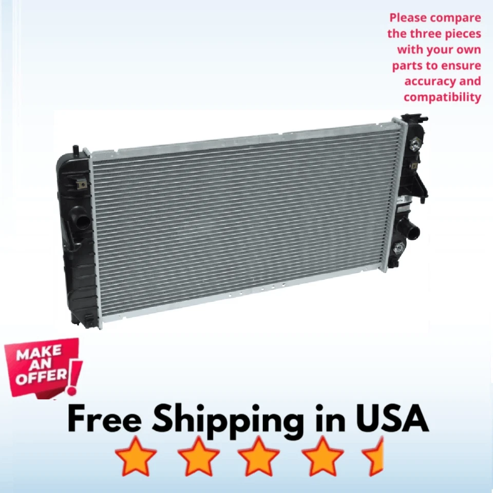 Radiador A/C Fit Buick LeSabre 1980-1995, Buick Park Avenue 1997-2005 Foto 1 de 1