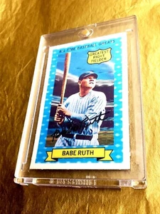 Vintage BABE RUTH 1970 Rold Gold Pretzel #6 All-Time Baseball Greats XOGRAPHS - Picture 1 of 8