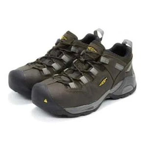 NUOVE scarpe da lavoro Keen uomo Detroit XT ESD punta acciaio pelle impermeabili UOMO 11,5 - Foto 1 di 5