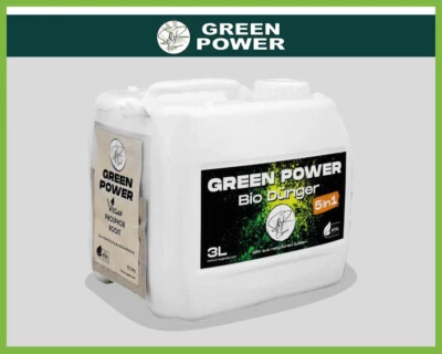 3L GREEN POWER 5in1 - S&R Organics Vegan Demeter - Bio-Volldünger -Grow Cannabis - Bild 1 von 4