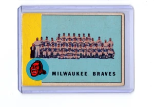 1963 Topps Milwaukee Braves Hank Aaron Team #503 ⭐️👀⭐️ VGEX - Picture 1 of 2