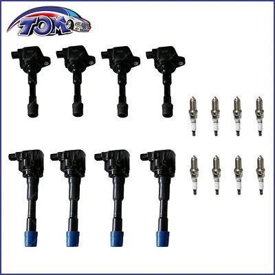 8X Bobina de encendido y bujía de iridio para 10-14 Honda Insight 1,3 L UF627 UF628 Foto 1 de 4