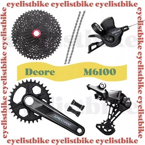 Shimano Deore M6100 12 Speed MTB Upgrade-Kit w/ CS-MZ800 11-51T 6PCS New - Picture 1 of 1
