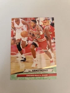 1992-93 FLEER ULTRA* B.J. ARMSTRONG CHICAGO BULLS #24 - Picture 1 of 2