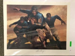 Red Grange Signed Living Legends Sports Illustrated Print 648-1000 GTP - Picture 1 of 1