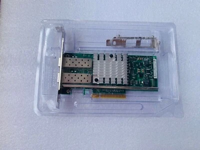 DELL X520-DA2 Ethernet Server Adapter SFP+ 10Gbps Dual Port F3VKG XYT17 VFVGR - Image 1 of 4