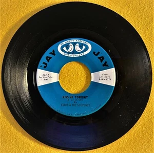 🎸 Eddie & The Slovenes – Kiss Me Tonight / On The Mountain: Jay Jay 302: EX 🎸 - Picture 1 of 5