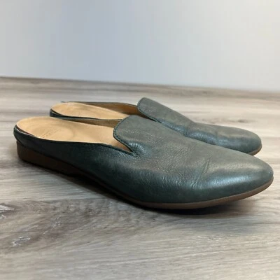 Chinelo Feminino Dansko Lexie Couro Verde Mule Tamanho UE 38 EUA 7.5-8 - Imagem 1 de 4