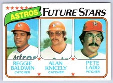 REGGIE BALDWIN RC / ALAN KNICELY RC / PETE LADD RC 1980 TOPPS #678 NRMINT+ 44403