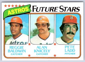REGGIE BALDWIN RC / ALAN KNICELY RC / PETE LADD RC 1980 TOPPS #678 NRMINT+ 44403