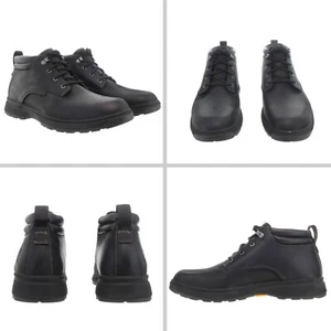 Timberland Men's GREENSTRIDE ATWELLS AVE MID Waterproof Black Chukka Boots New - Picture 1 of 11