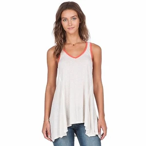 VOLCOM DOWN THA BLOCK TANK TOP CAMI TEE SMALL S204 RP$27 NWT - Picture 1 of 2