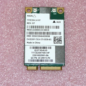 T77Z204.14 HF 3G CARD WWAN Mini PCI-Express Karte für DELL Precision M4700 - Bild 1 von 2