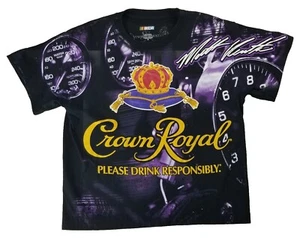 NASCAR Matt Kenseth CROWN ROYAL DOUBLE-SIDED Roush Fenway Racing T-shirt Mens M - Picture 1 of 12