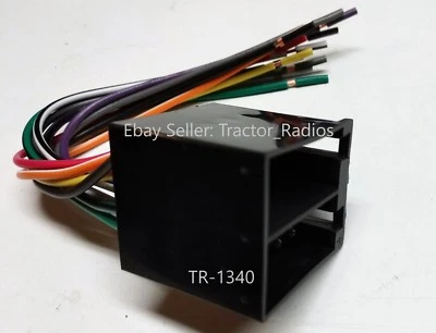 Arnés de cableado estéreo para semirremolque MACK radio reproductor de CD en tablero juego enchufable Foto 1 de 4