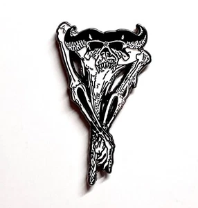 SAMHAIN November Coming Fire 2" Metall Emaille Misfits Danzig Punk Metal Goth - Bild 1 von 2