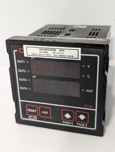 Chromalox 2104-AO100 Digital Temperature Controller Panel Mount Module - Picture 1 of 4