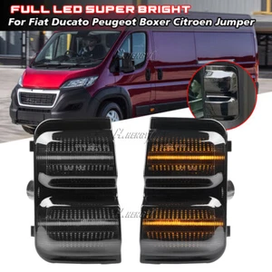 Doppelte Spiegelblinker für 2006- Fiat Ducato Peugeot Boxer Citroen Jumper - Bild 1 von 11