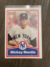 1989 CMC Mickey Mantle Limited Edition Mickey Mantle #3 HOF