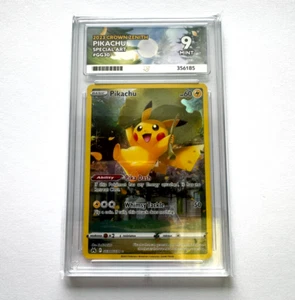 Pikachu Special Art 2023 Crown Zenith #GG30 ACE 9 con etiqueta especial ACE - Imagen 1 de 2