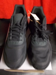 NIB Mens Size 9 Adidas Duramo 10 Black Running Shoes New GW8342 - Picture 1 of 6