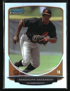 Randolph Gassaway 2013 Bowman Chrome Draft Picks & Prospects Refractor #BDPP89