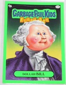 MÜLL EIMER KINDER 2011 FLASHBACK 3 "GRÜN" Karte #12b "Dollarschein" - Bild 1 von 4