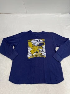 Gap Kids Shirt Long Sleeve Blue Battle Of The Bands Size XXL Graphic Tee - Picture 1 of 5