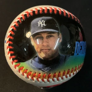 Yankees Derek Jeter Semi-Gloss Embossed Souvenir Collectible Baseball NEW - Picture 1 of 5