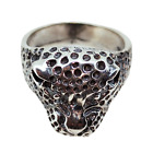 7,78 gm thrillz modny pierścionek ze srebra próby 925 dla mężczyzn pierścionek król tygrys US 8,9