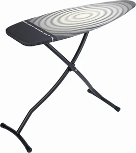 Size D Ironing Board (53 X 18In) Heat Resistant Parking Zone, Black Frame, Non-S - Picture 1 of 12