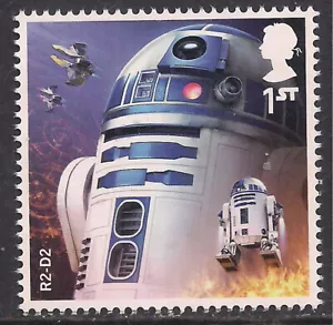 GB 2017 QE2 1st Star Wars R2-D2 Umm SG 4012 ( K687 ) - Picture 1 of 1