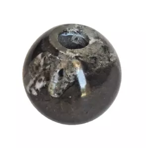 NUEVO STOCK ANTIGUO 1.5" diámetro Bola de Mármol Lámpara Espaciador Rotura Lámpara Parte-VERDE CEBRA - Imagen 1 de 5