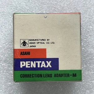 Pentax Correction Lens Adapter-M.In Box. Only Adapter, No Number Glass With It. - Picture 1 of 4
