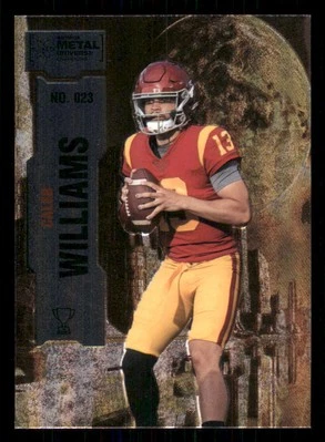 2022 Skybox Metal Universe Champions #23 Caleb Williams - Image 1 of 2