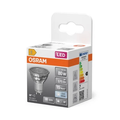 OSRAM LED-Reflektorlampen PAR16 mit Retrofit-Stecksockel 6.1 W 575 lm - Bild 1 von 4