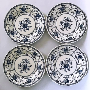 Set 4 piatti da pane Johnson Bros Indies Blue Ironstone 6-1/4" - Foto 1 di 5