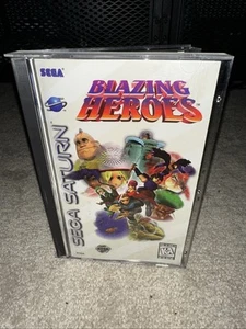 Blazing Heroes en caja con tarjeta de registro (Sega Saturn, 1996) - Imagen 1 de 4