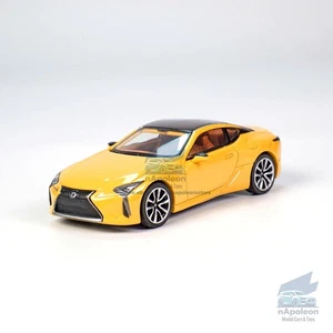 1:64 Lexus LC500h Sport 2020 Modelo Coche Diecast Vehículo Colección Regalo Amarillo - Imagen 1 de 17