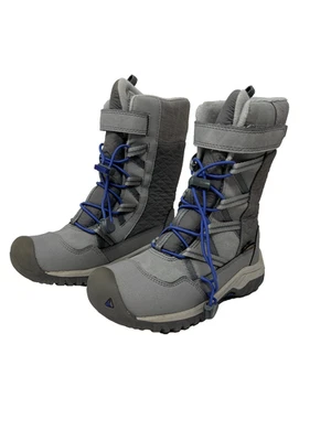 Keen HOODOO INVIERNO Niños Botas Talla 11 Gris Unisex Impermeable Cálido Aislamiento 01 Foto 1 de 4