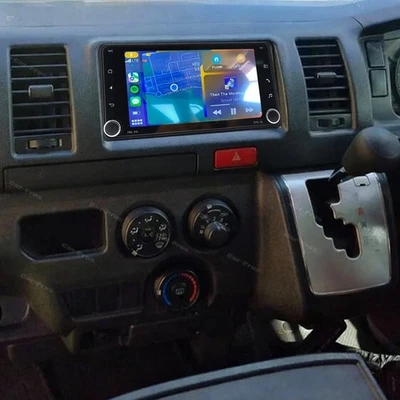 For Toyota Hiace 2004-2019 Head Unit Carplay Android 15 Car Radio GPS RDS 4+64G - image 1 of 4