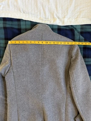 Club Monaco Men's Loukas Grey Overcoat Size 42r Wool Blend - Image 1 of 4