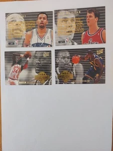 1994-95 Fleer Ultra NBA Award Winners Complete Insert Set of 4 Cards - Mint - Picture 1 of 10