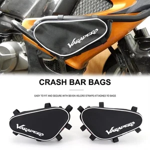 Frame Crash Bars Bag Repair Tool Bag For Honda Varadero XL1000 2007-2013 - Picture 1 of 11