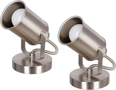 CATALINA LIGHTING Modern Multipurpose Spotlight Desk/Wall Mount Lamp 6" (2-pack) - Image 1 of 4