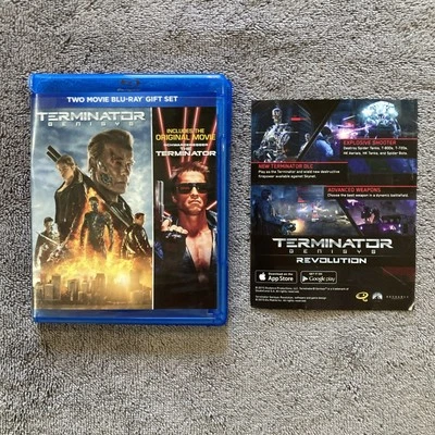 Terminator Genisys & The Terminator Original Blu Rays With Insert - Image 1 of 4