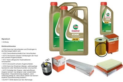 Mahle Inspección Set 11L castrol edge 5W-30 C3 para Jeep Commander 3.0 CRD - Imagen 1 de 4