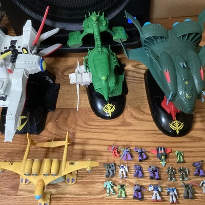 Gundam 0083 Battleship Deluxe Playsets Peer Gynt Lili Marleen Albion Midea MSIA - Image 1 of 4