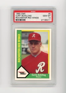 1990 CMC Curt Schilling Rochester Red Wings #5 Rookie RC PSA 10 GEM MINT - Picture 1 of 2