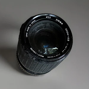 Sigma Zoom AF-a 35-135mm f/3.5-4.5 Multi-Coated Lens - Picture 1 of 8